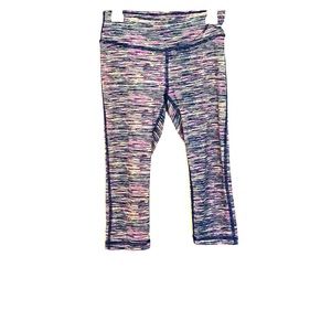 Cropped colorful leggings